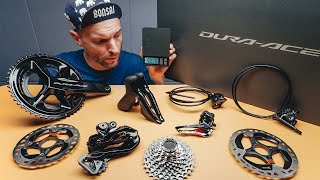 Dura Ace 9270 12 speed arrived! Actual weights...