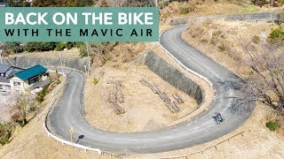 First ride back after surgery, with the Mavic Air