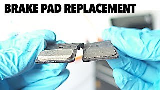 Tips on disc brake pad replacement - Shimano...