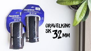 Panaracer Gravel King SK tires 32mm Unboxing -...