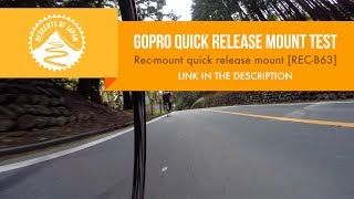 Road Bike descent. Testing Quick Release...