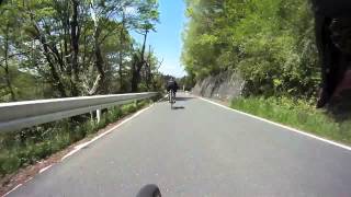 Road Bike - Descending Sadamine toge outside...