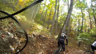 1st ride new Spencer Branch trail