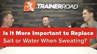 Is It More Important to Replace Salt or Water...