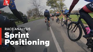 How to Position Yourself for the Sprint