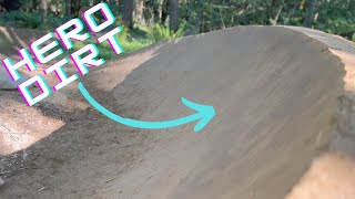 Finishing the BEST MTB JUMP TRAIL with Hero Dirt!