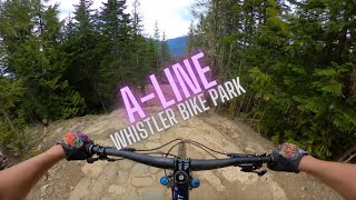 A-Line at Whistler Bike Park - (Sendsday #76)