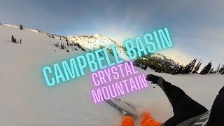 Campbell Basin at Crystal Mountain - (Sendsday...