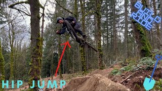 Building and Riding a 90 Degree Hip Jump at My...