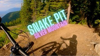 Snake Pit at Silver Mountain Bike Park -...