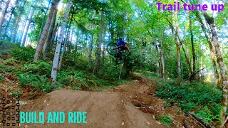 Tuning up the BEST Backyard MTB Trail