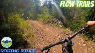 Riding EXTREMELY Fast Downhill at Raging River...