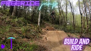 Building and Riding a MASSIVE Freeride Jump at...