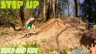 Building and Riding a MASSIVE Step Up at my...