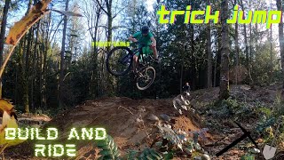 Building and Riding a New Trick Jump at my...