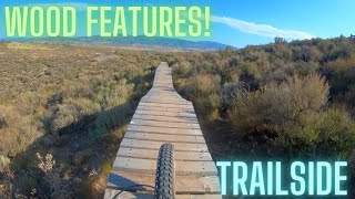 Riding Awesome Wood Features and Flow at...