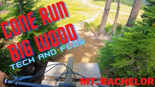Cone Run to Big Wood - Mount Bachelor Bike Park