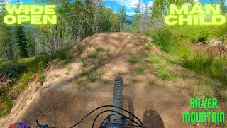 Wide Open to Man Child - Silver Mountain Bike...