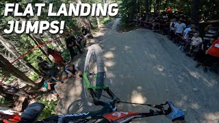 RACING THE WORLDS MOST FAMOUS JUMP LINE!!!...