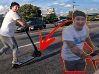 I GOT A E SCOOTER I CAN WHEELIE!! *SMOOSAT SA3*