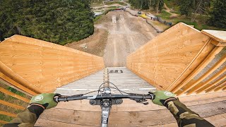 FETTER TRICKSPRUNG im BIKEPARK!