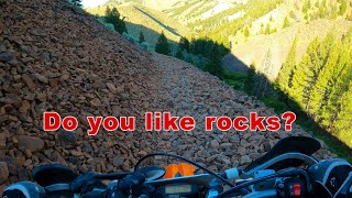 Do you like Rocks? || Crossing a Talus slope...