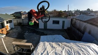 SENDING FLAIRS IN MY BACKYARD!! - EPIC...