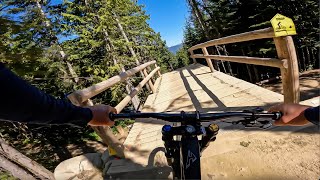 RIDING MY FAVOURITE DOWNHILL JUMP TRAILS AT...