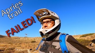 Trail scouting, miserable failure... MTB in...