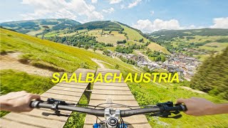 An Insane First Ride In SAALBACH, AUSTRIA