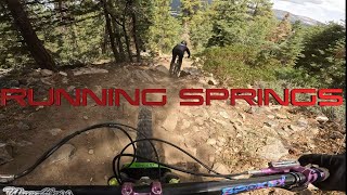 Mountain Biking Running Springs Secret Trail /...