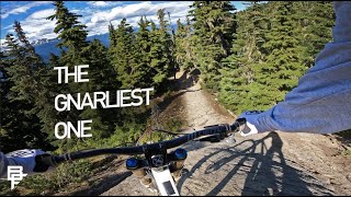 THIS HAS TO BE THE STEEPEST TRAIL! WHISTLER...