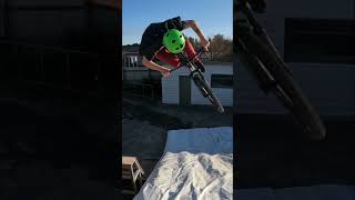 MTB Backflip 180! #shorts