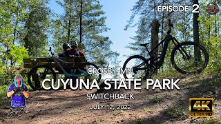 MTB Riding Switchback I Cuyuna State Park...