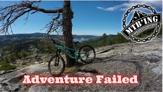 Beyers Lake Trail - Not a good time for a...