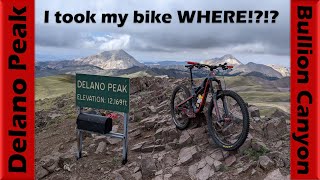 Delano Peak into Bullion Canyon is CRAZY on a...