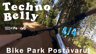 Bike Park Postăvarul  Blue Line Techno belly