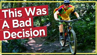 Taco Costume Vs Enduro Bike Race