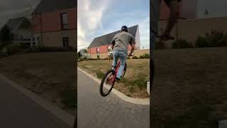 Hop 180 nearly lost the half cab out!..#mtb...