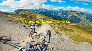 INSANE CRASH and SKETCHY Riding in the...