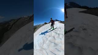 Time to ski in August! #shorts onecutmedia