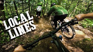 Camp Fortune locals out for a rip!