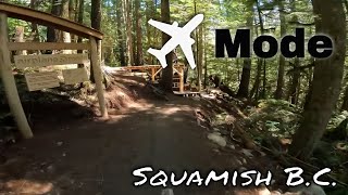 Riding Squamish Newest Jump Trail, Air Plane...