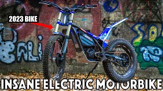 MY NEW BIKE IS INSANE// FIRST EVER ELECTRIC...