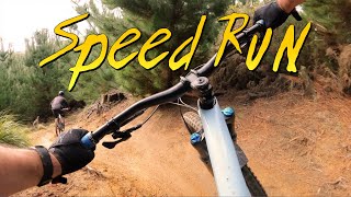 Chasing Mick down Tukonohi Trail - MTB Rotorua...