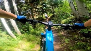 Mountain Biking Spiro Trail via Armstrong...