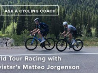 World Tour Racing with Movistar’s Matteo...