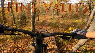 Mountain biking at the Pine Valley trails -...