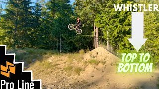 The Most EPIC Run Down the Whistler Bike Park