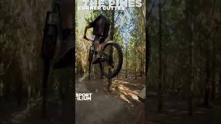 SCARY SKINNY DROP♦♦ #shorts #mtb